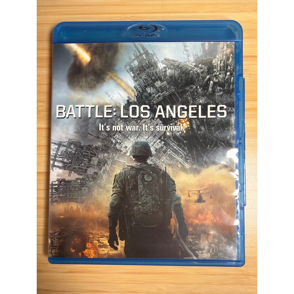 Battle Los Angeles Blu-ray Movie 2011 Aaron Eckhart Sci-Fi Action